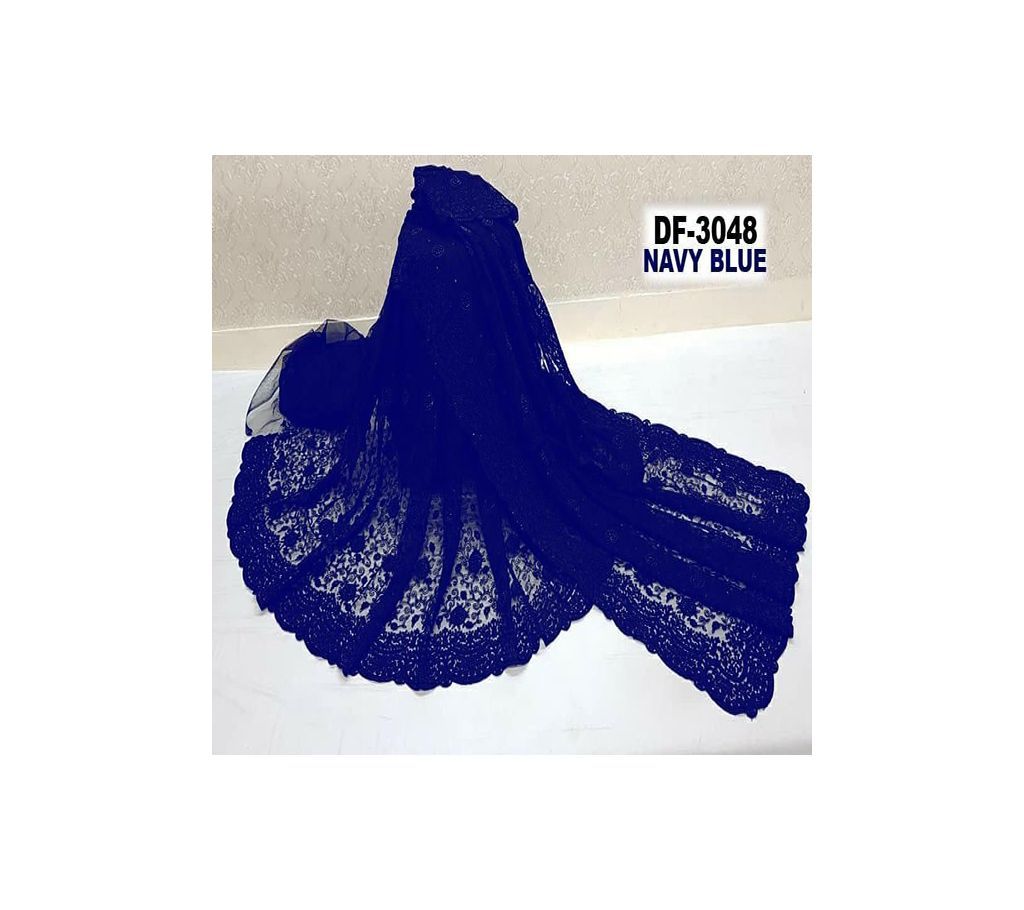 Net Pearl Sharee DF-3048 BLUE