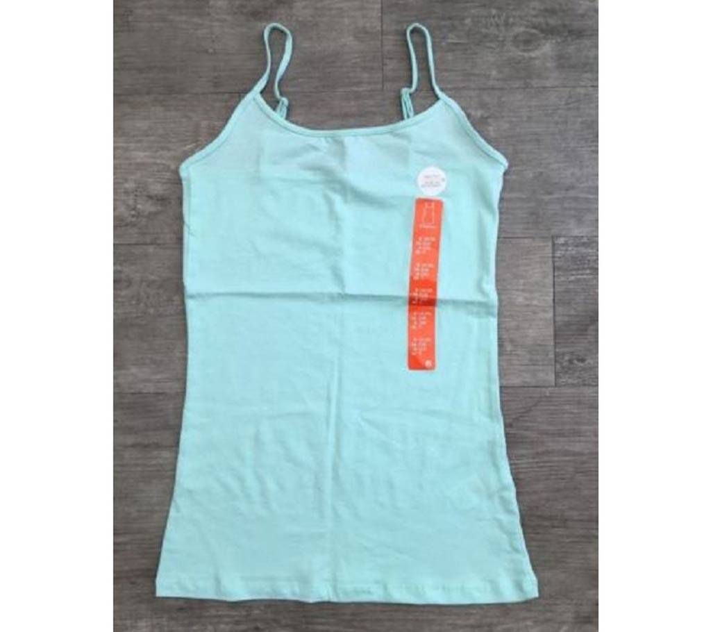 Ladies Pest color Tank Top Atmosphere Branded