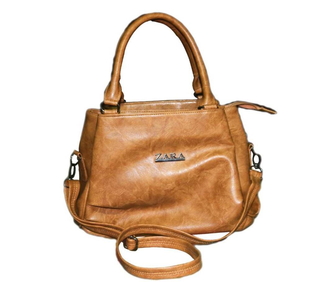ZARA Artificial Leather Ladies Handbag- 3 part