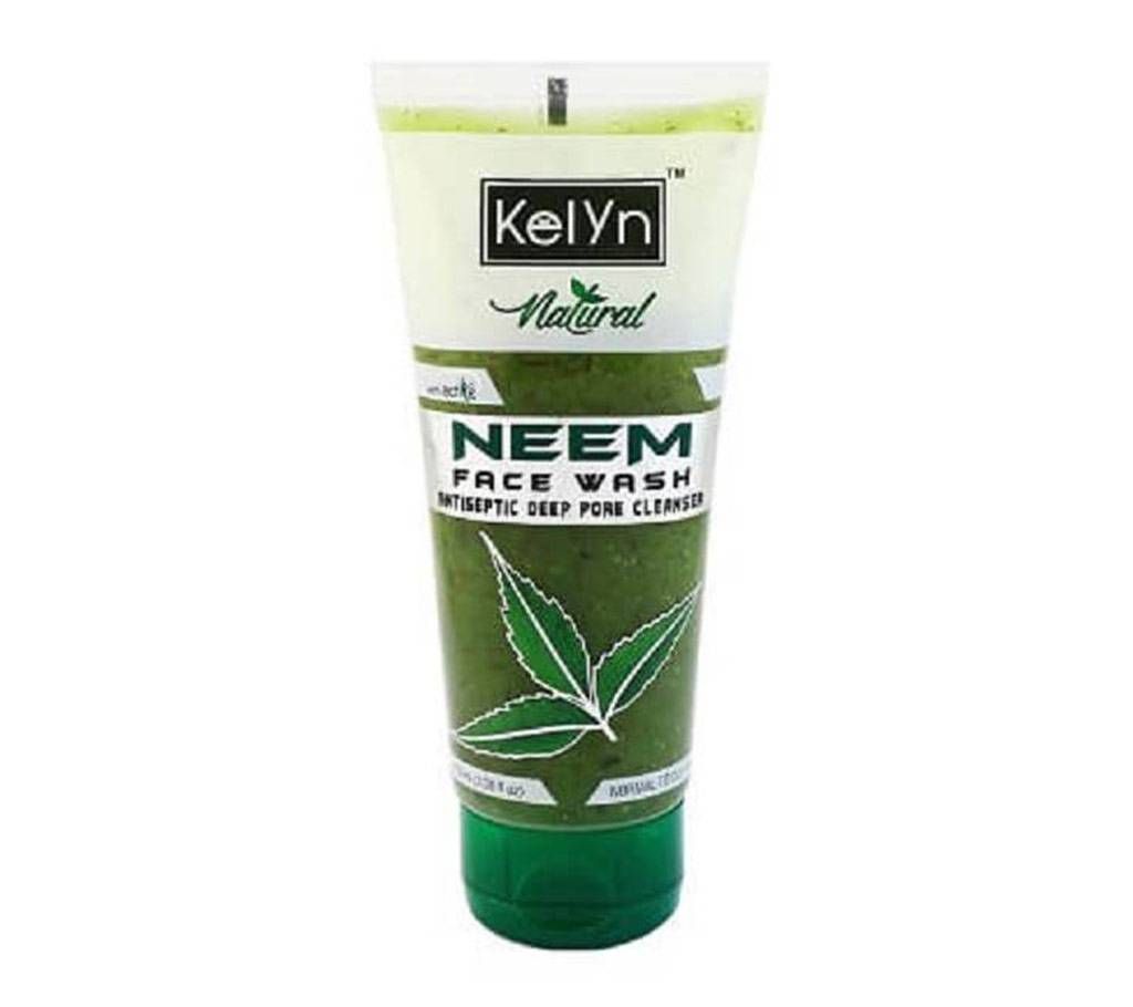 Kelyn Natural Face Wash with Active Neem 100ml INDIA