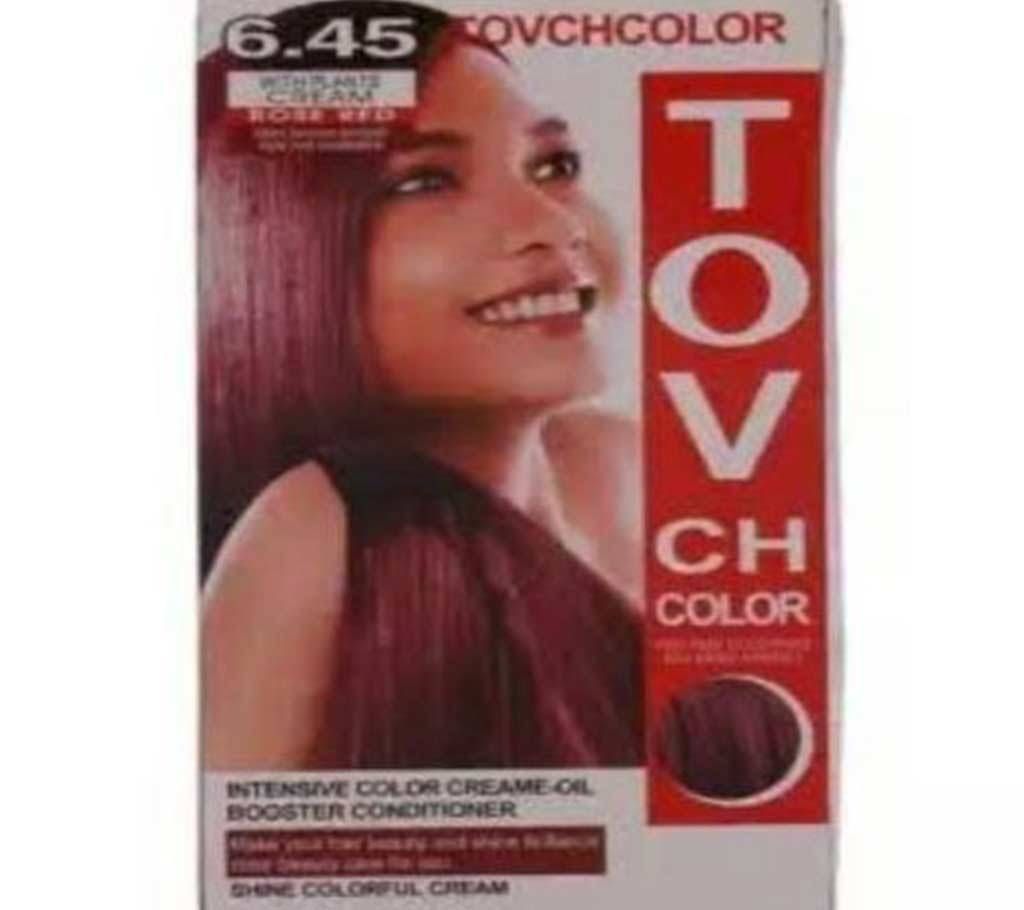 TOV Hair Colour For Men And Women.- Shades 6.45-60gm-China 