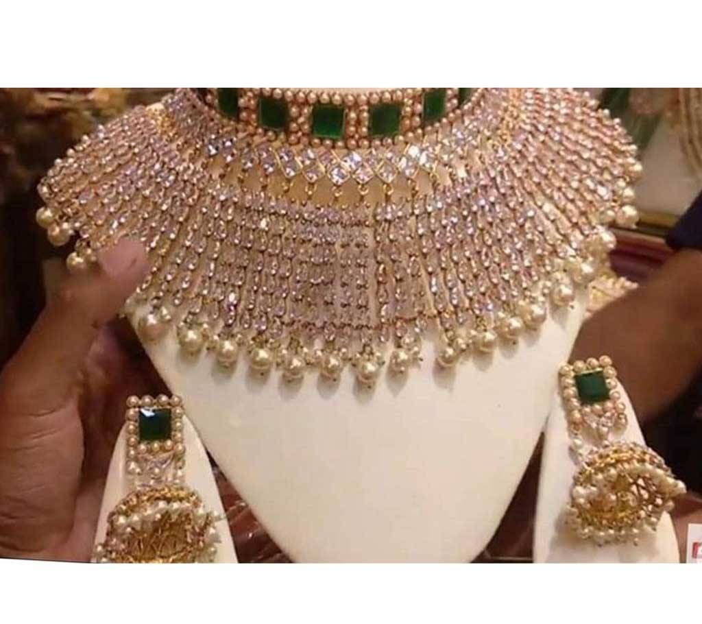 Gold plated Bridal joroa set