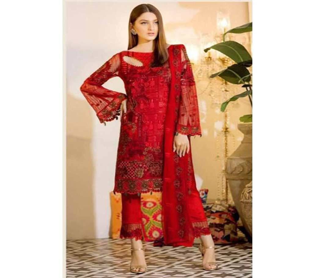 Unstitched Georgette 3Pcs R9 Designer Studio Gulisa-Hit- 2069- GBS