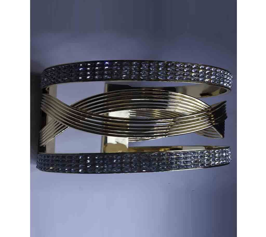 Ladies Bracelet-Golden And Silver 