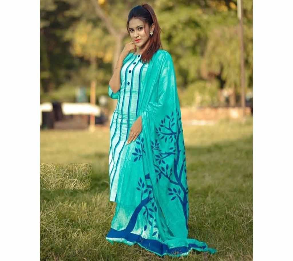 Joypuri Cotton Skin Printed Shalwer Kameez for Women-20