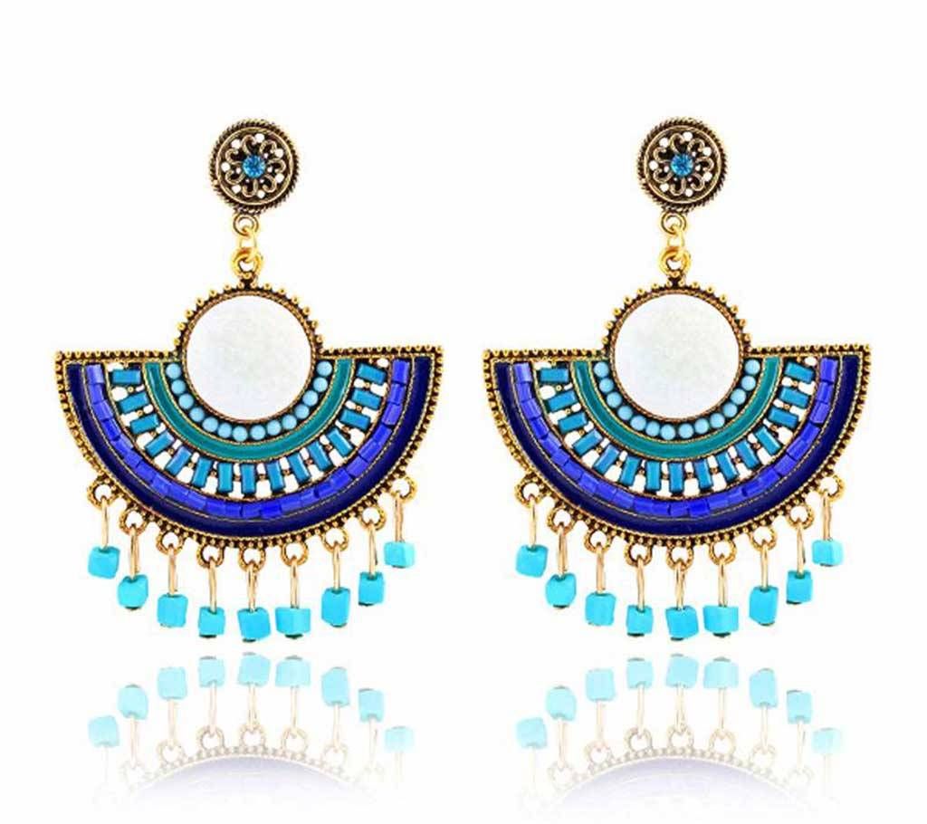 Multicolor Vintage Drop Earrings