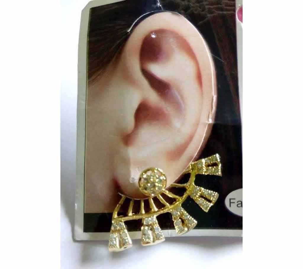 Ladies stone setting ear cuff 