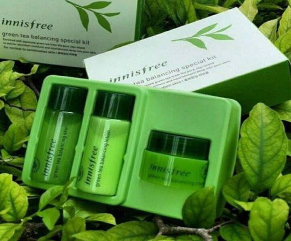 Innisfree green tea balancing special kit 