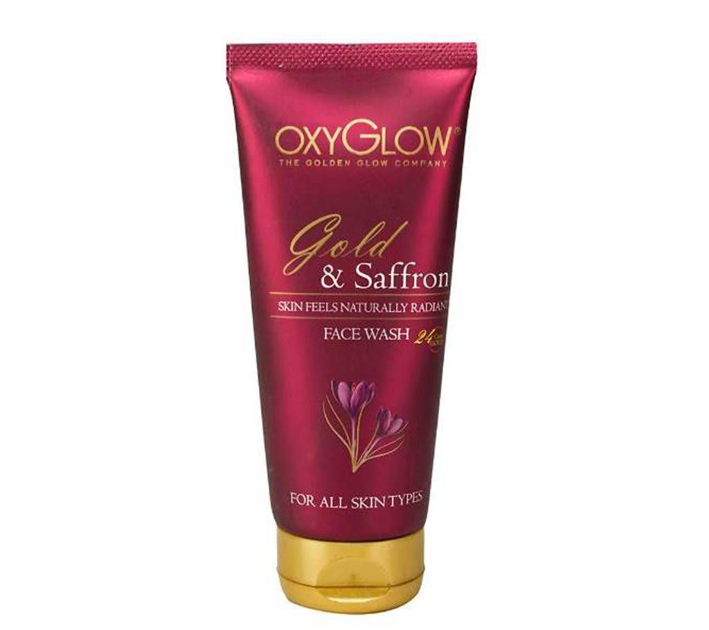 OxyGlow Gold & Saffron Face Wash 100ml