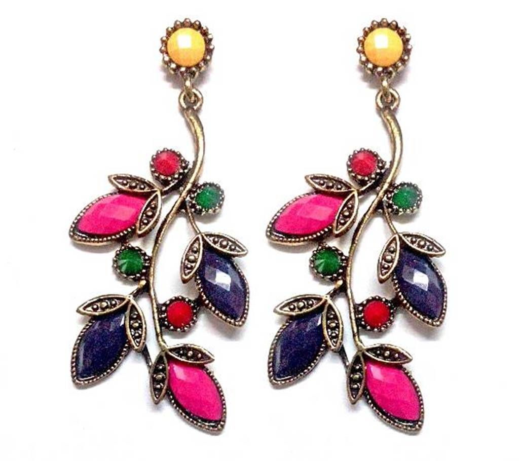 Multi colour earrings