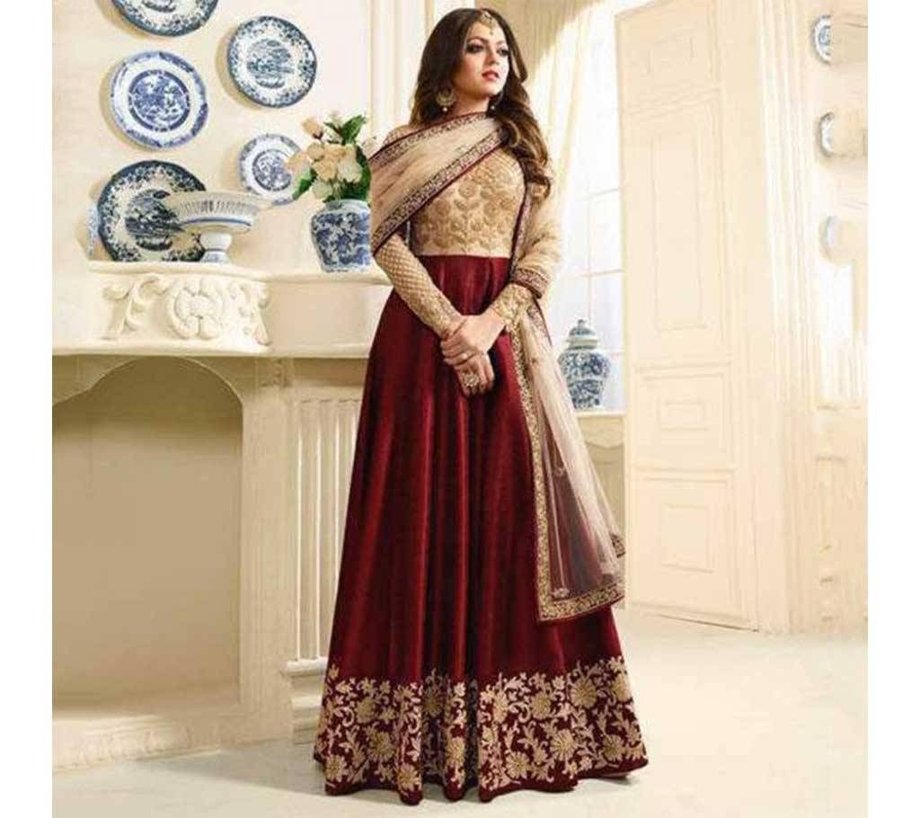 Embroidery Georgette Three Piece - copy