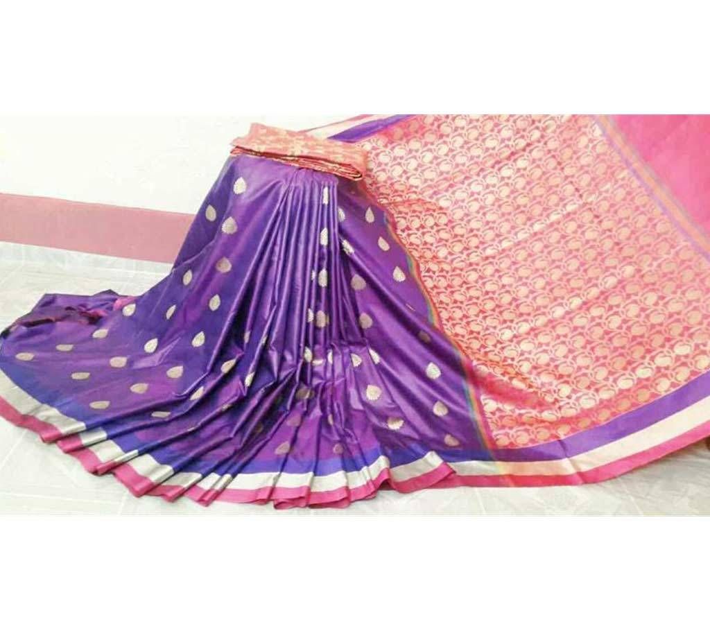 Three Shed Pure Silk Sharee