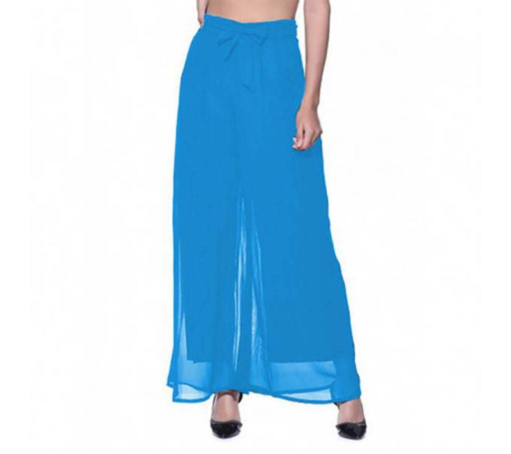 Women Georgette Palazzo-Paste