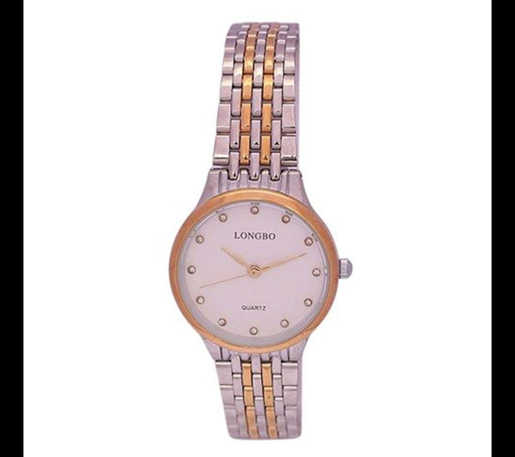 Longbo 1006 Stainless Steel Analog Watch For Women
