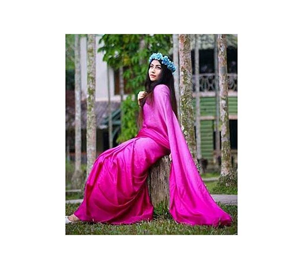 Magenta Silk Saree for Women
