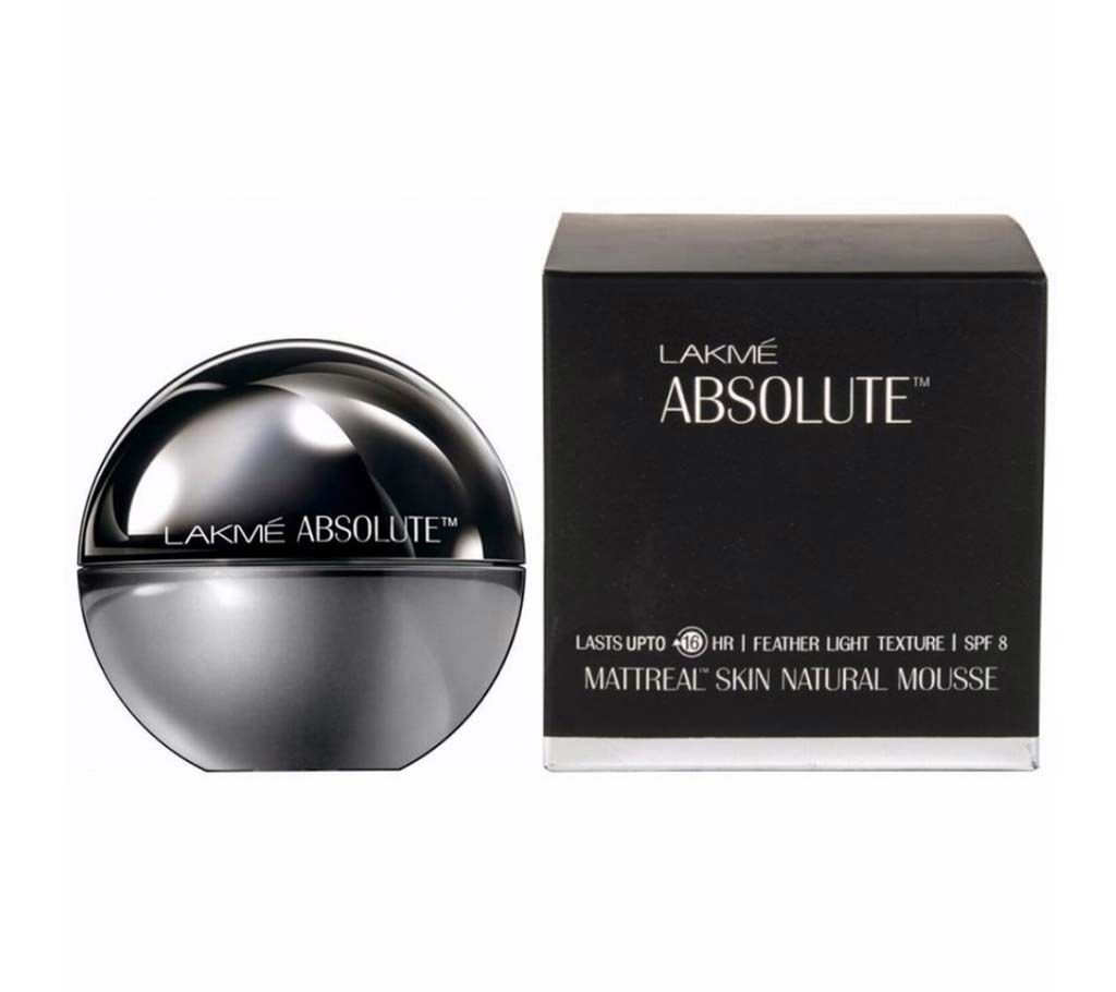 Lakme Absolute Mattreal Skin Natural  Mousse