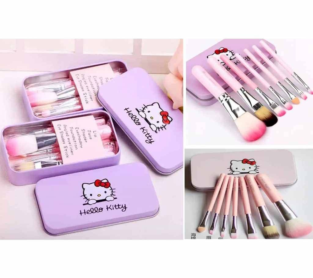 Hello Kitty cosmetic brush set (7pcs)
