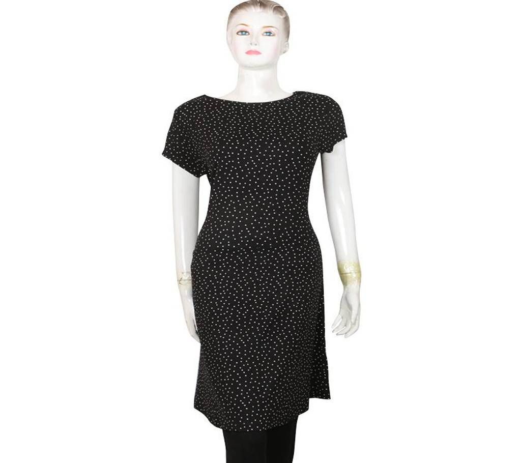 ready made cotton long top for girls 