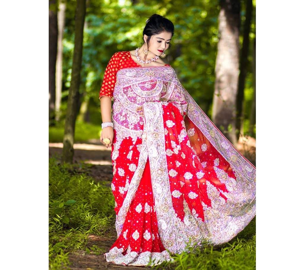 Benarashi Shipon Georgette Sharee 