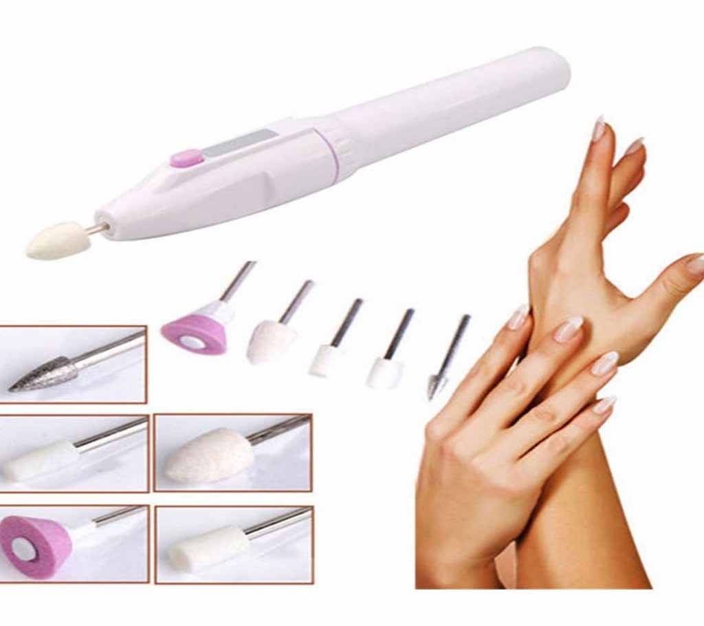 Nail File Drill Kit Tips Manicure