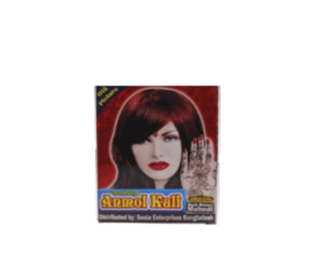 ANMOL KALI DARK BROWN MEHEDI 50GM Pakistan