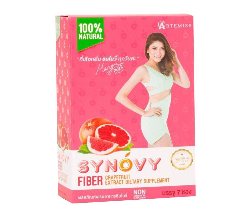 Synovy Fiber Detox Snooze Increase absorption Enhances health and strength 18g Thailand