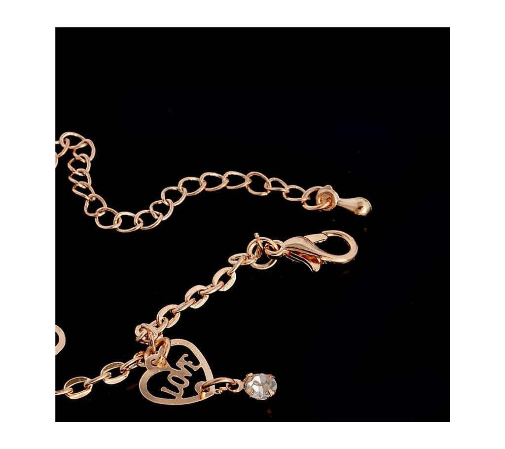Golden LOVE Anklet Bracelet