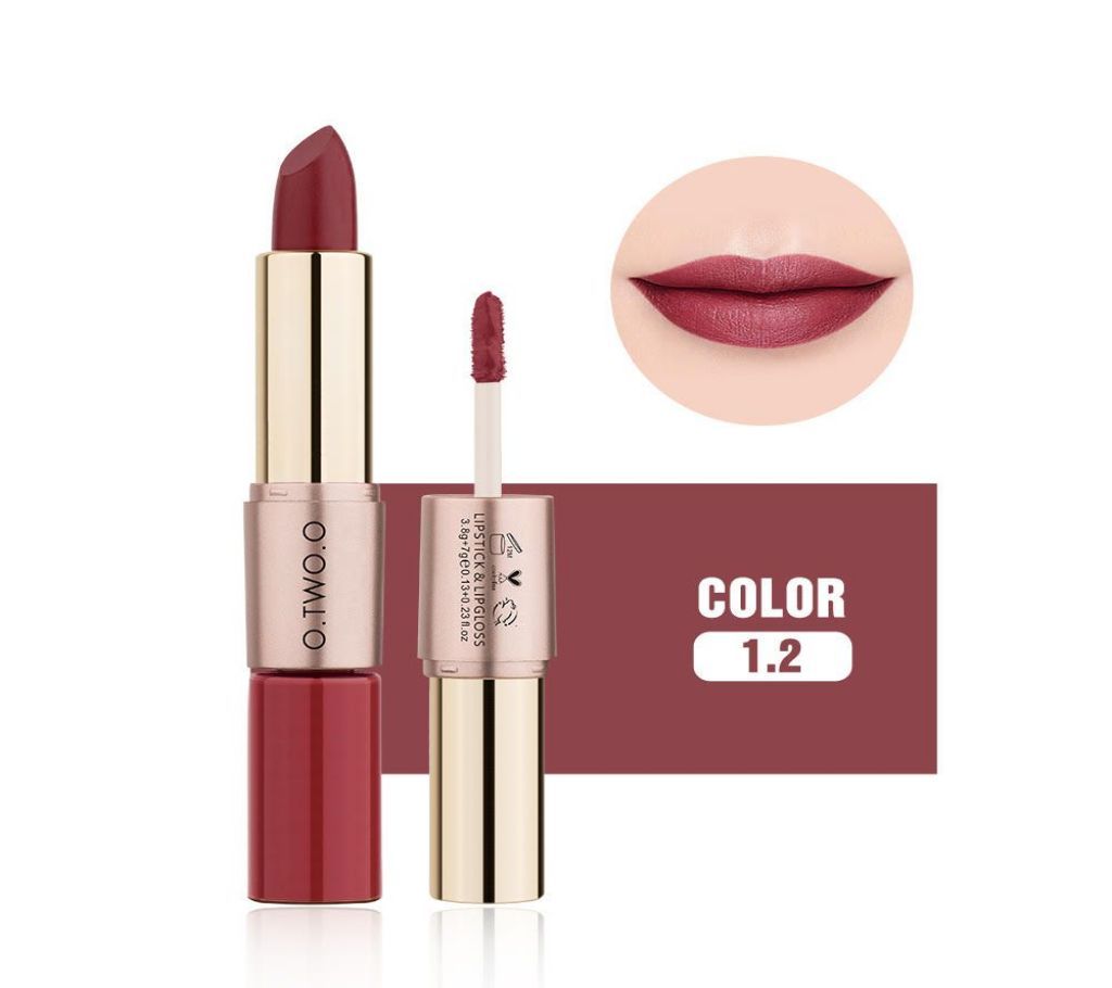 2 in 1 Solid & Liquid Lipstick - N9107 - 12