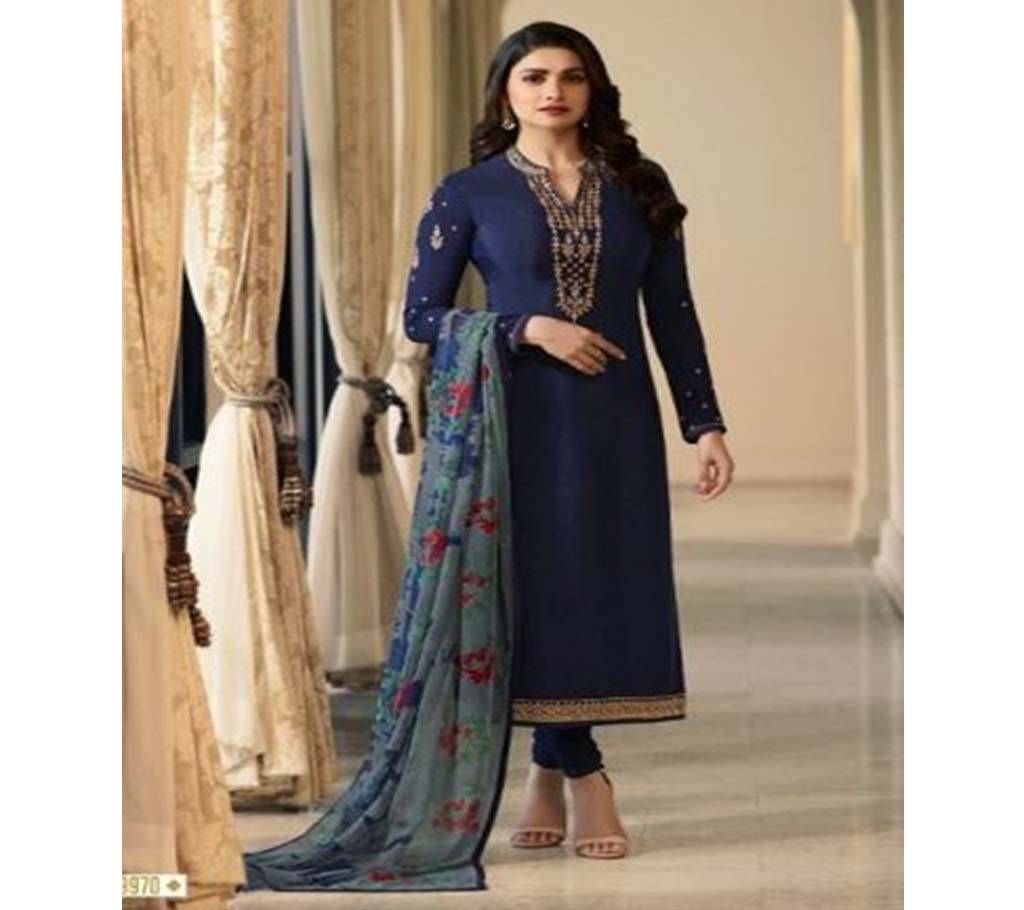 VINAY FASHION SILKINA VOL 24 SALWAR KAMEEZ Dupatta set (Royal Blue)  - Copy