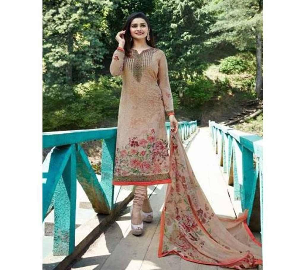 Vinay Fashion Kaseesh Fusion Hit List Indian Unstitched Printed Georgette Four Piece 