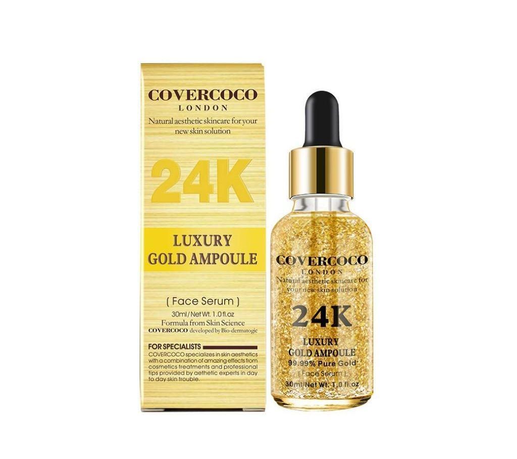 COVERCOCO LONDON 24k luxury gold ampoule-30ml (PRC) 