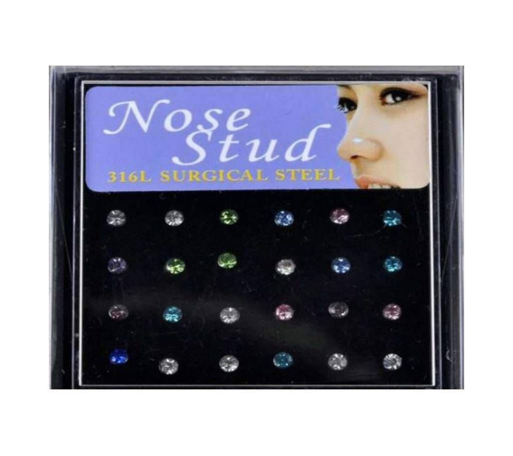 24 piece Nose pin set
