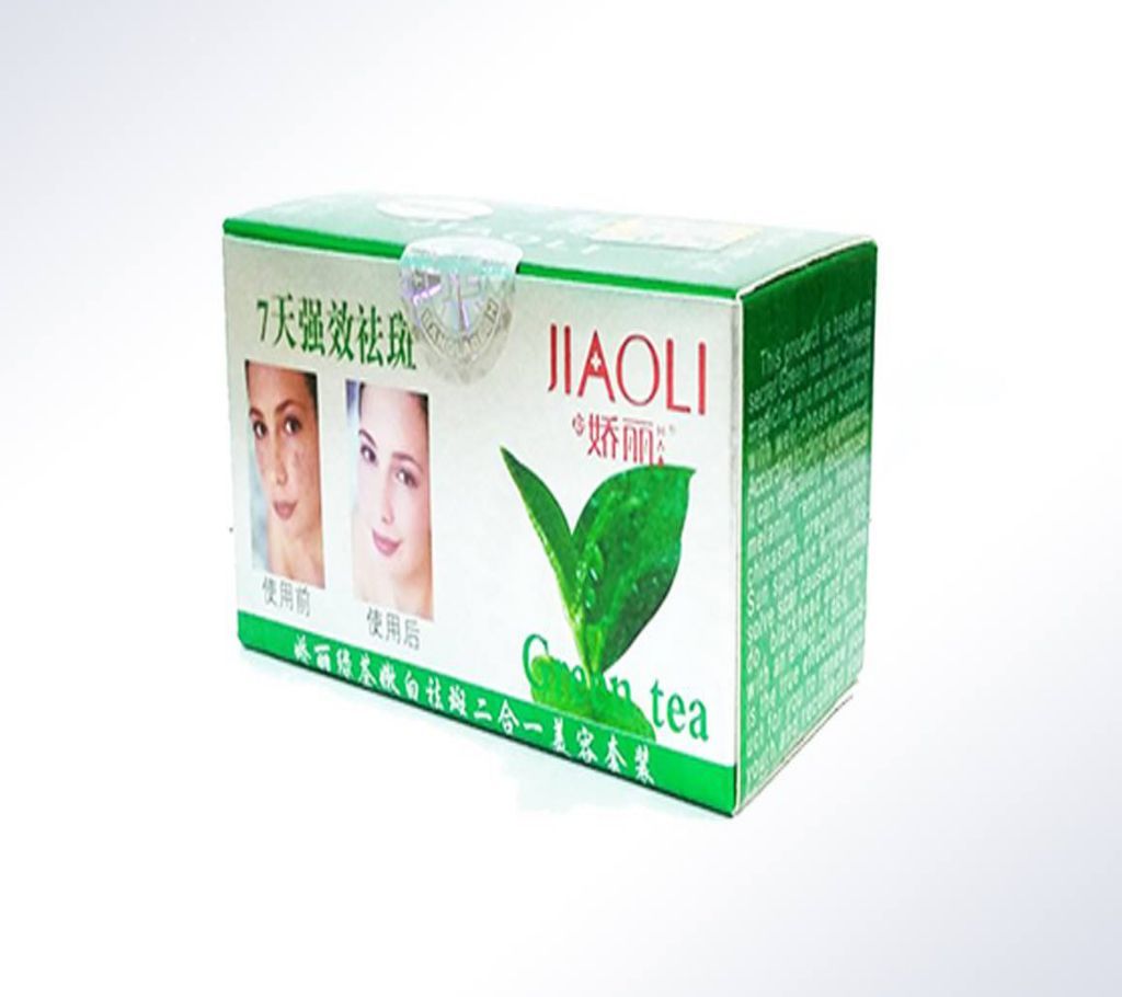 Jiaoli Green tea whitening cream