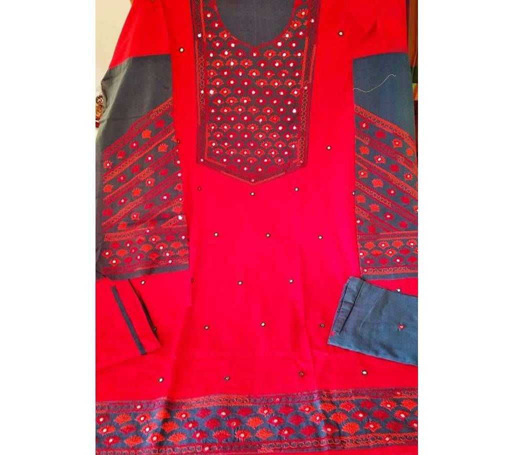 Unstitched Sutulika Yok Ready Three Piece