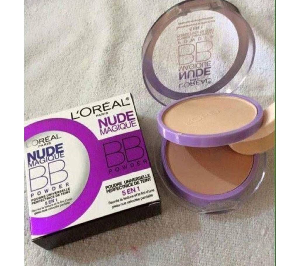 Loreal Paris 5 In 1 Nude Magique powder-9m-France 