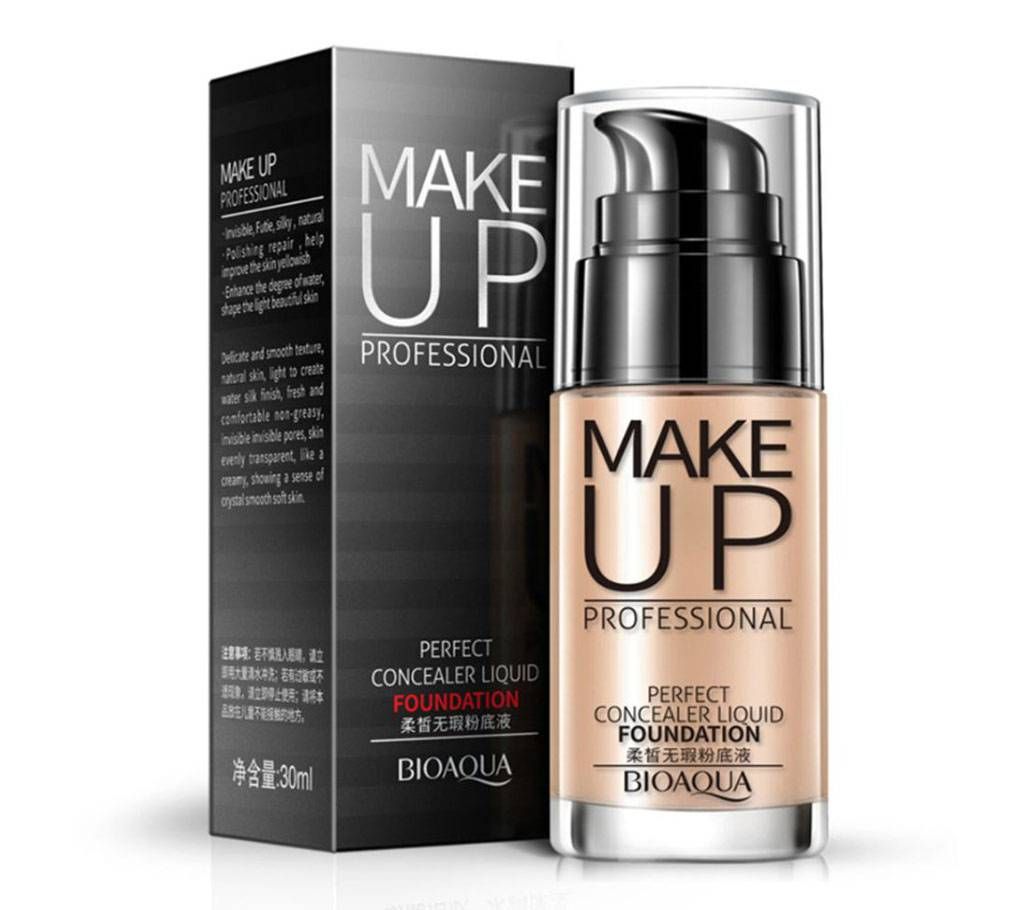 Bioaqua Concealer Foundation( Ivory white)-30ml-China 