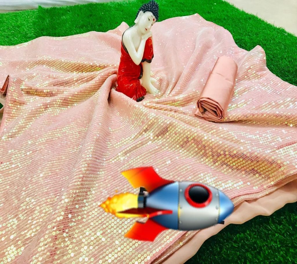 Sequins Georgette Saree