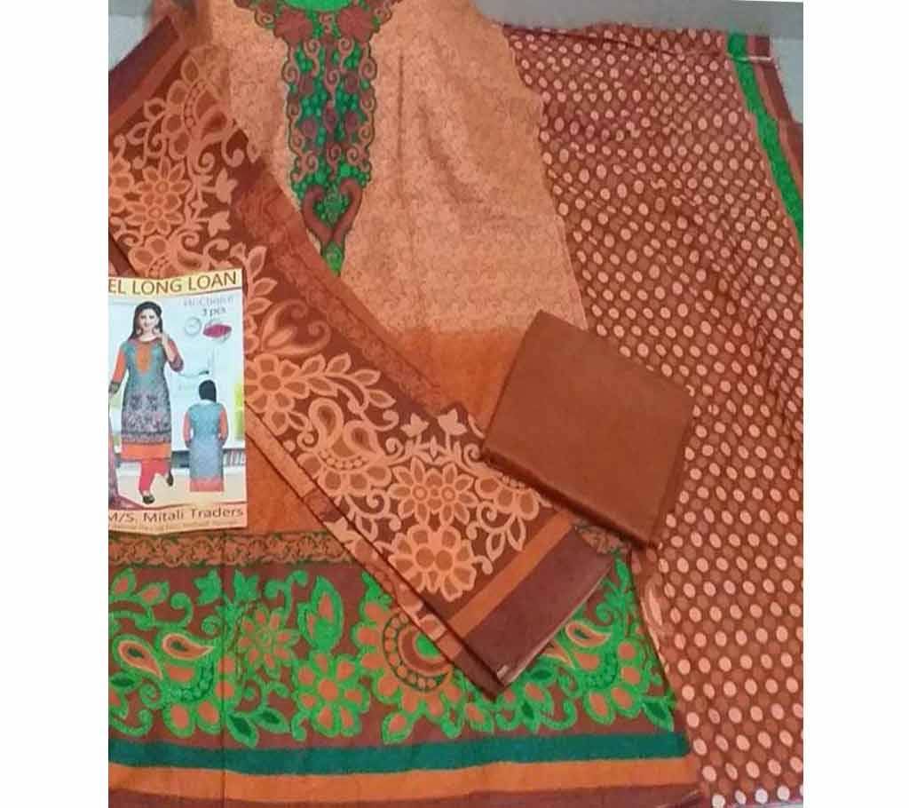 Unstitched lawn salwar kameez for wome 