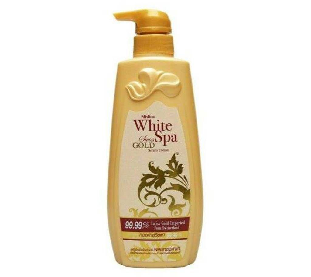 Mistine White Spa Gold Serum Body Lotion 400 ml Swiss 