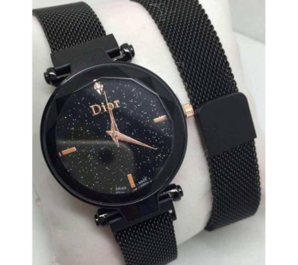  Magnet Analog Watch-Copy 