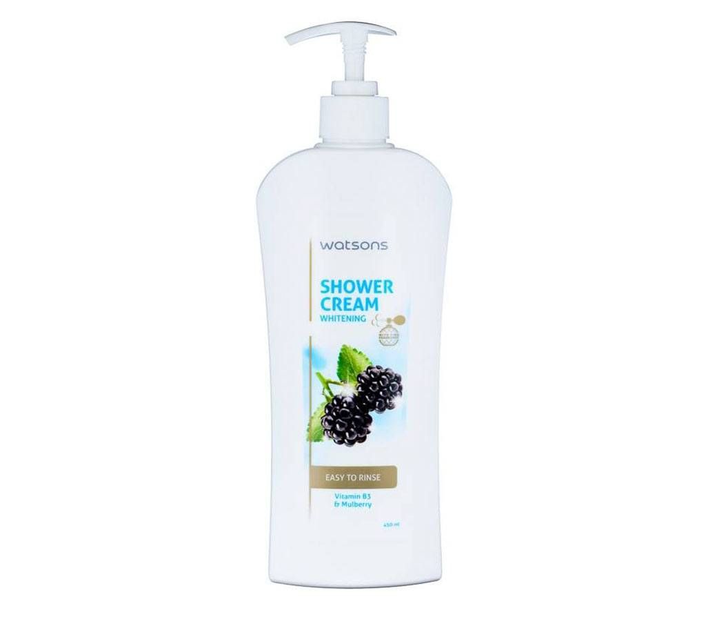Watsons Whitening Shower Cream 450ml - Thailand
