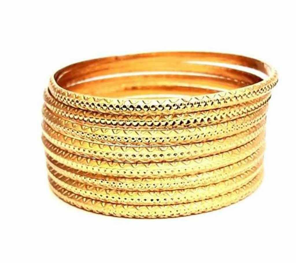 Indian Golden Bangles For Women-8 Piece