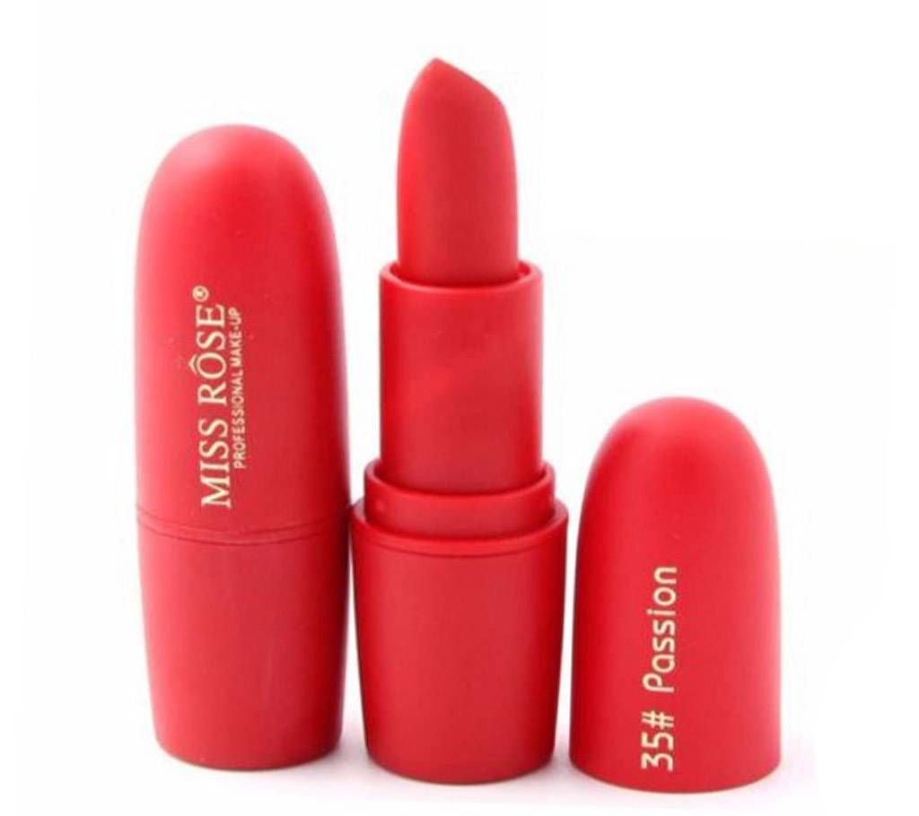 MISS ROSE Waterproof  Pigments Matte Lipstick-15g-China