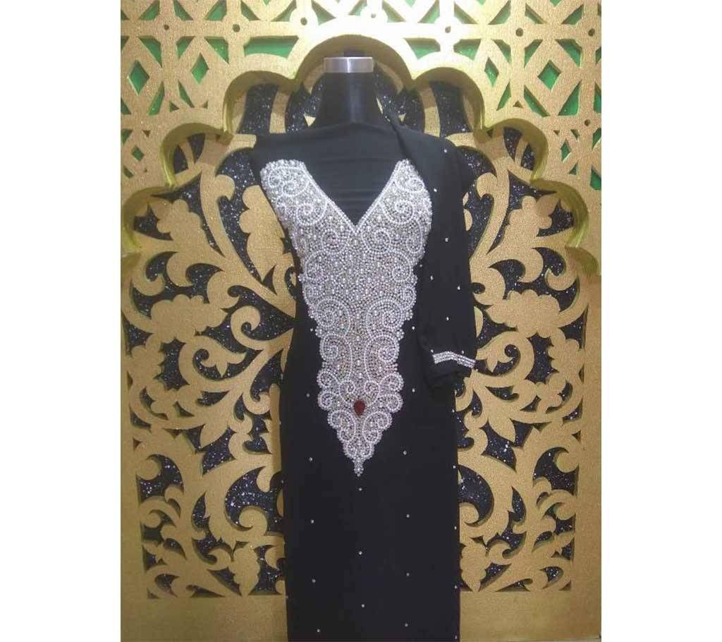 KARCHUPI Work Georgette Unstitched Single Kamiz
