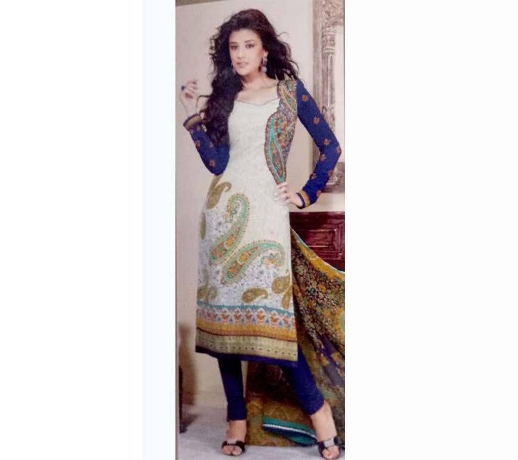 Arina Unstiched Indian Silk Three Piece