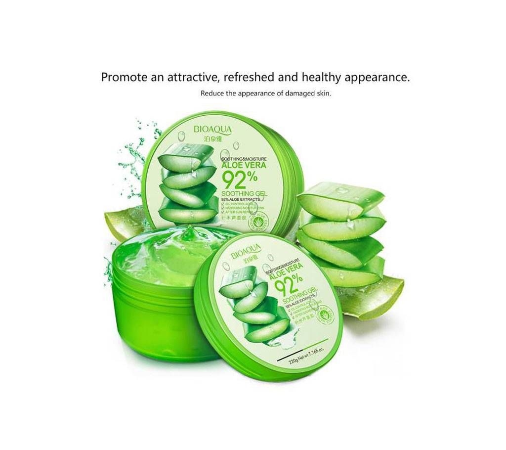 Aloe Vera 92% Soothing Gel  Moisturiser Sensi