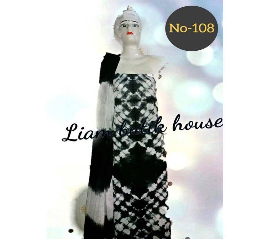 Unstitched Batik Cotton Three Piece