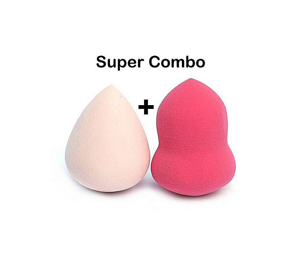 Foundation Blender Sponge - 2 Pieces - Off White  
