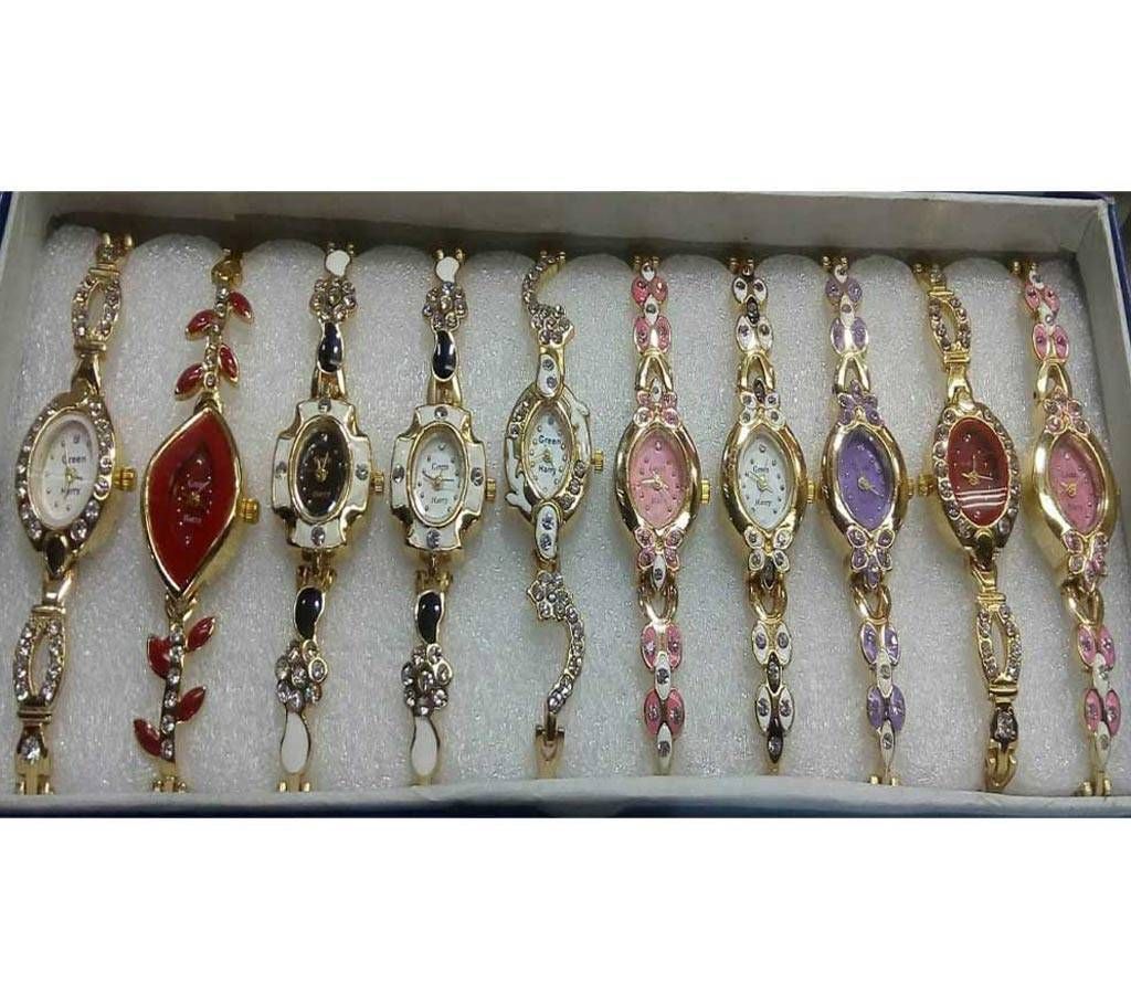 Fashion 10 Ladies Watch Box - Multicolor