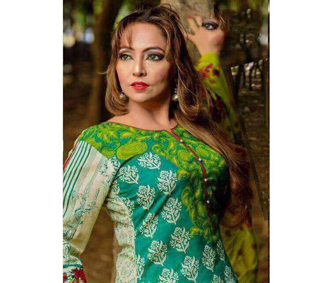 Pakistani Lawn Printed Unready Dress